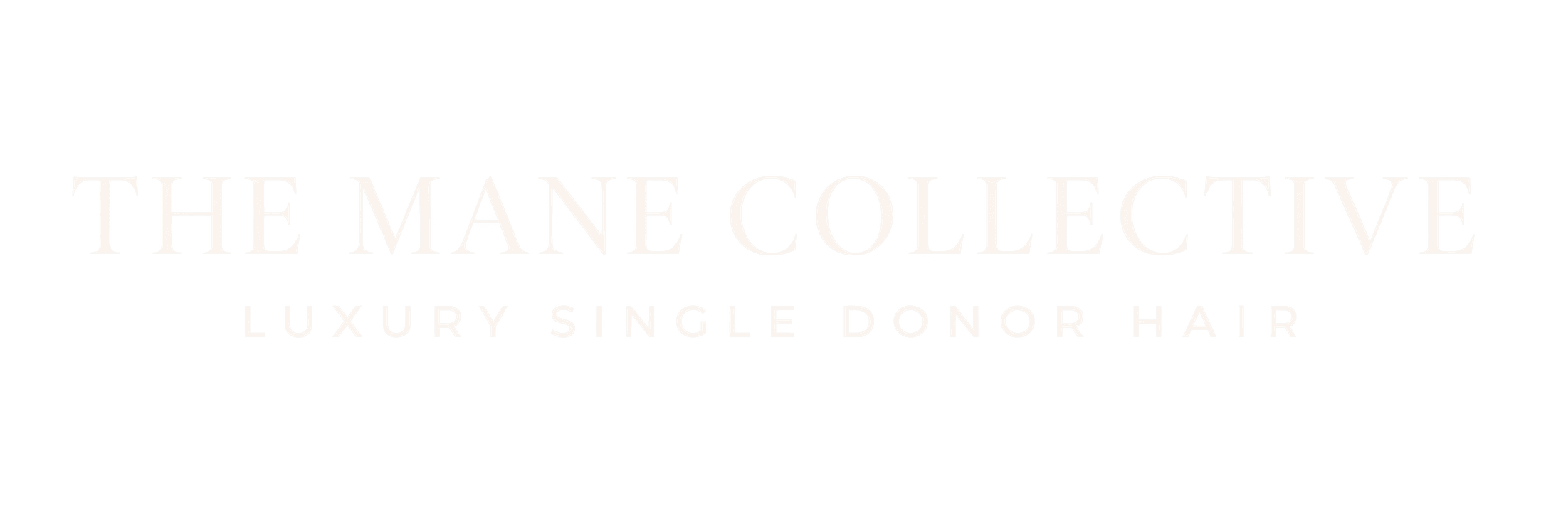 The Mane Collective — Luxury Single Donor Hair